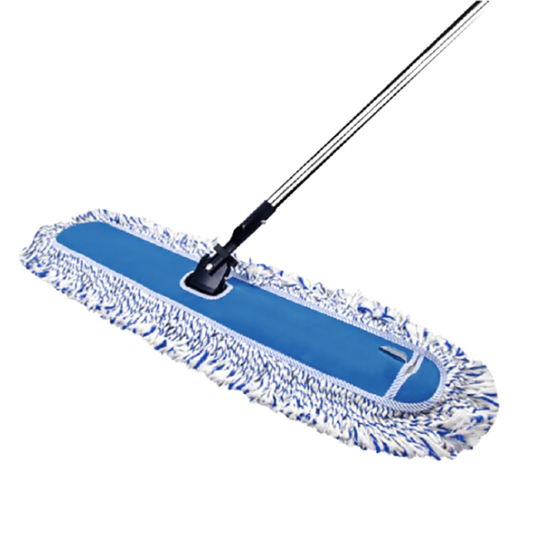 LUYUN 平板拖把不锈钢 90CM 木地板墩布尘推 商用平拖