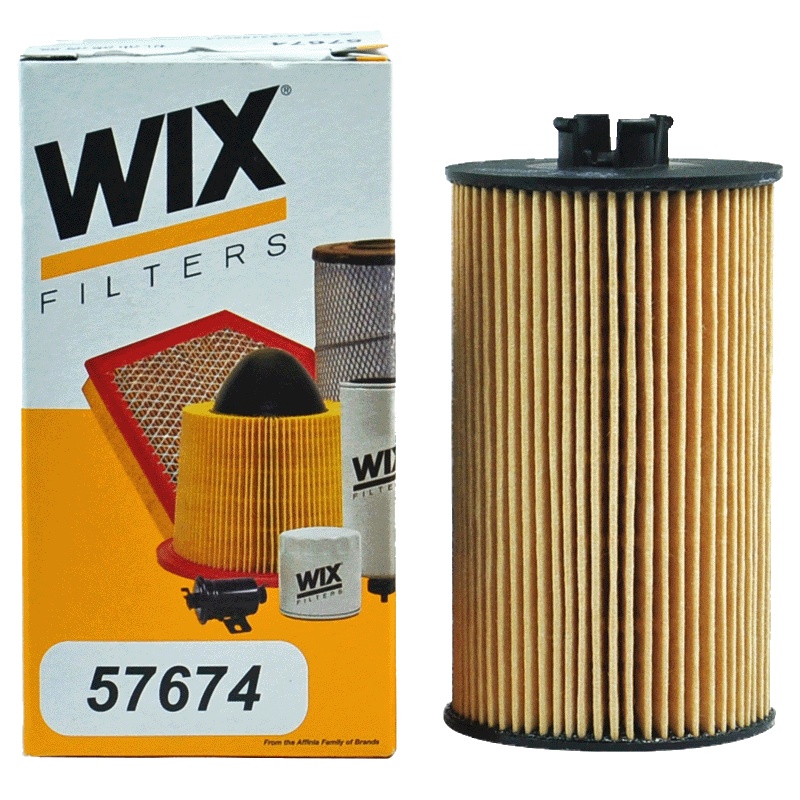 维克斯(WIX)机滤纸芯57674适配09-15款君威/10-14款英朗GT/科鲁兹/迈锐宝/宝骏630/赛飞利