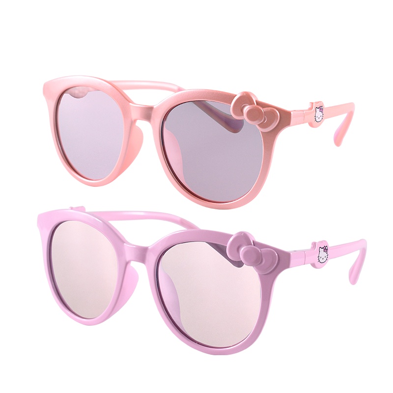 HelloKitty儿童太阳镜女童墨镜防紫外线宝宝小女孩眼镜夏潮