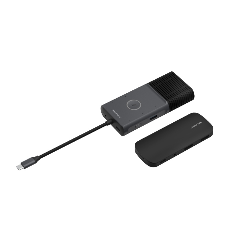 科大讯飞AI麦克风投屏器MC10无线投屏会议录音转写翻译记录免驱动即插即用