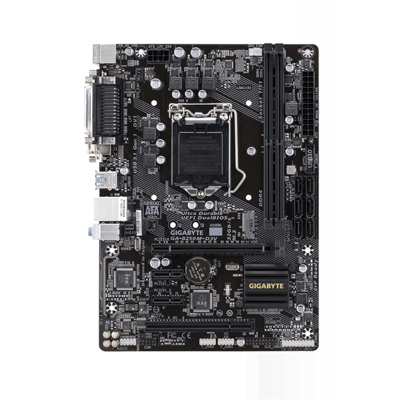 技嘉(GIGABYTE) B250M-D3V 台式机主板 (INTEL平台/LGA 1151)