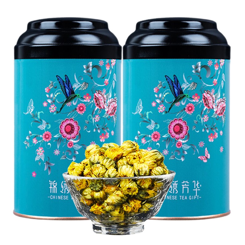 痴福 胎菊白菊花茶可搭非决明子枸杞根桂花金银花茶叶散装罐装
