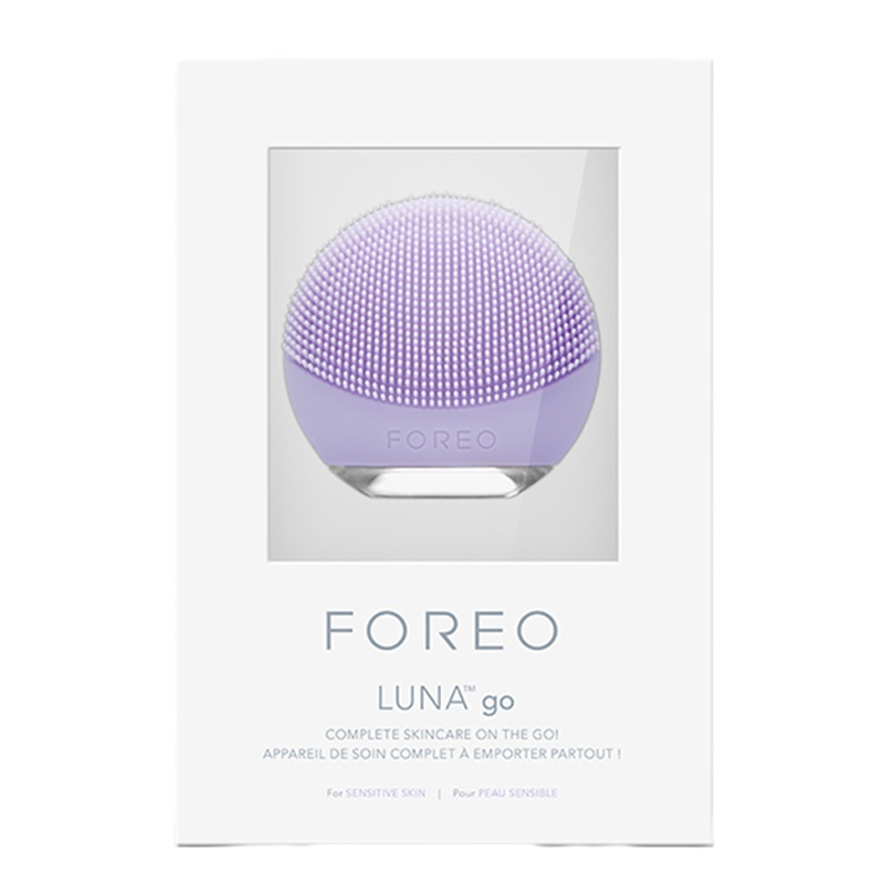 斐珞尔(FOREO)洁面仪 洗脸仪 美容仪 去黑头 硅胶电动 小型便携式 露娜妙趣版 LUNA go 紫色