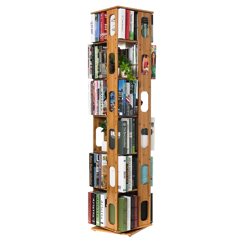 360度旋转简易阿斯卡利(ASCARI)书架书柜简约现代儿童多层落地学生置物架