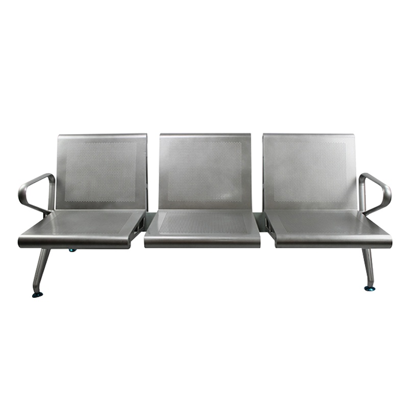 [理政]钢制连排椅 三人位连排椅 机场有扶手车站候车椅 银行等候椅 车站排椅 办公椅
