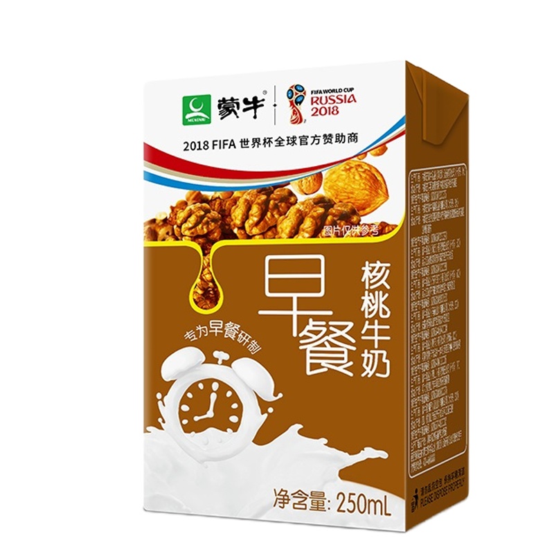 蒙牛核桃早餐牛奶 250ml*16盒