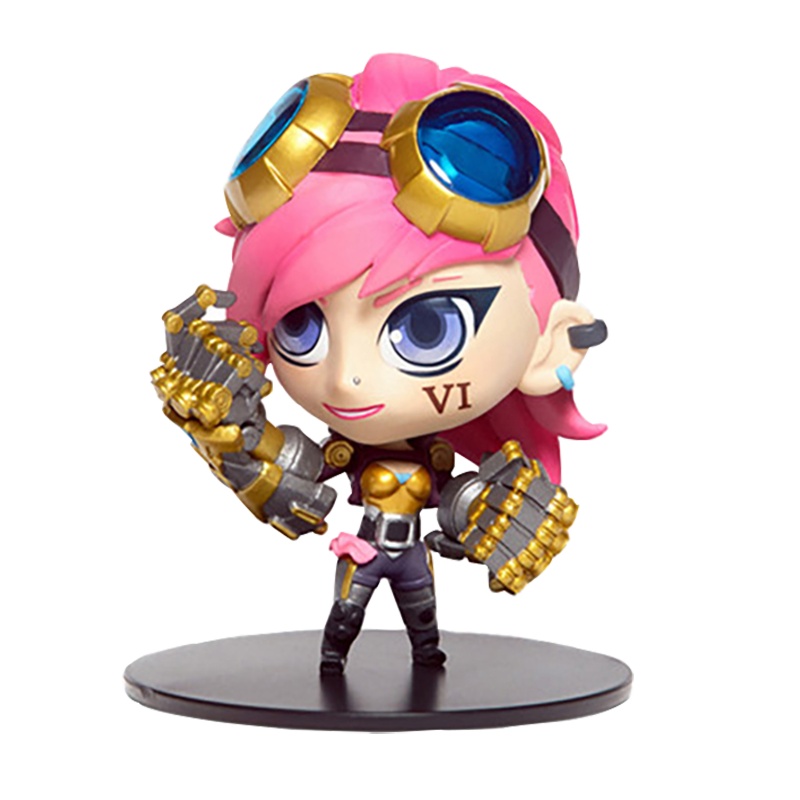 英雄联盟LOL 皮城执法官006 蔚 手办公仔玩偶模型摆件