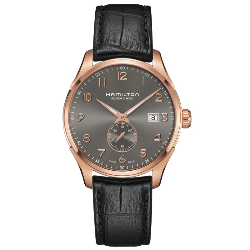汉米尔顿(Hamilton)瑞士手表爵士系列皮带自动机械男士手表H42575783