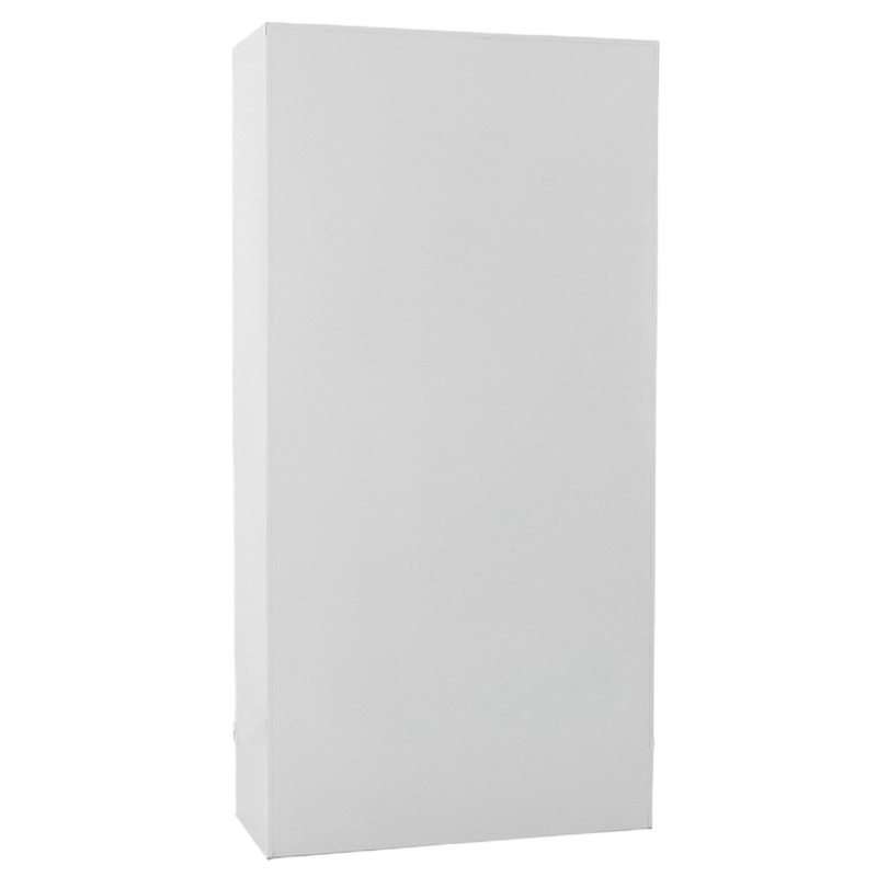 震天下玻璃开门柜铁皮柜HB022文件柜办公柜 860*390*1800