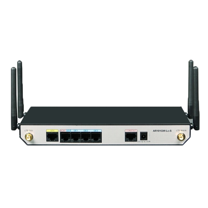 华为AR101GW-Lc-S路由器 1 GE WAN/4 GE LAN/1 LTE/WIFI 2.4G+5G