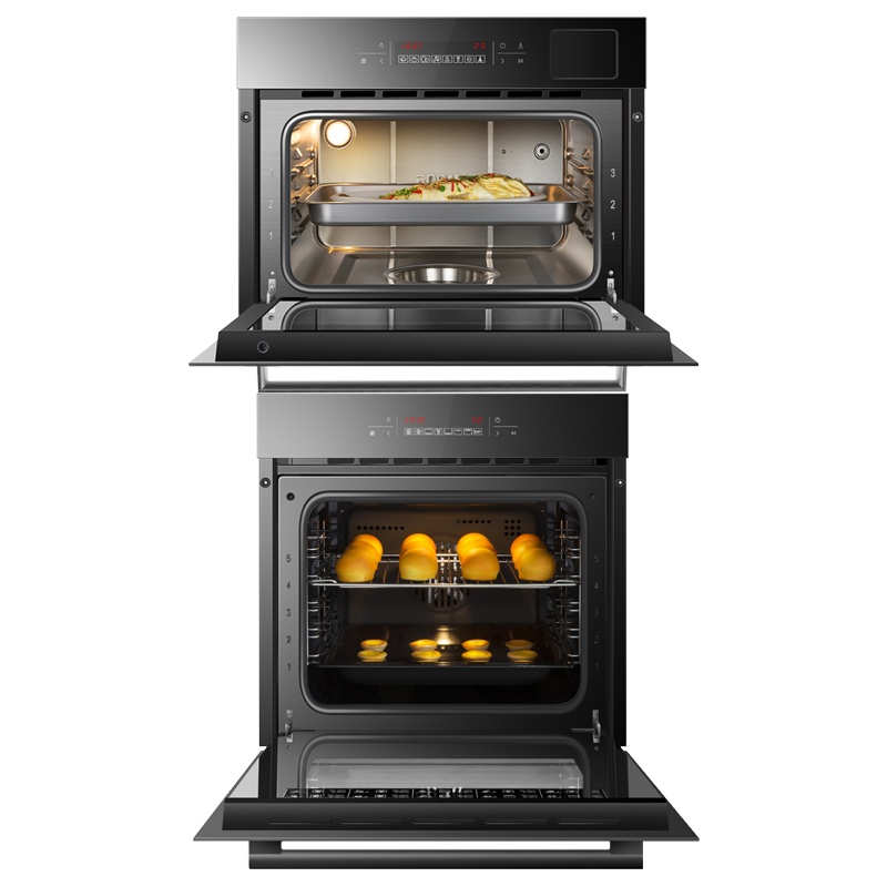 老板(ROBAM)家用嵌入式电蒸箱 中式40L蒸箱+烤箱大容量烤蒸套餐 智能1度精控 易清洁蒸汽炉S273X+R073X