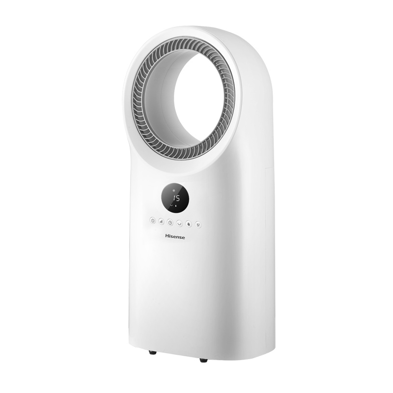 海信(Hisense)空调扇四档风速12H定时室温显示家用宿舍风扇水冷移动小型蒸发式静音无叶单冷风扇FCY-AN7501