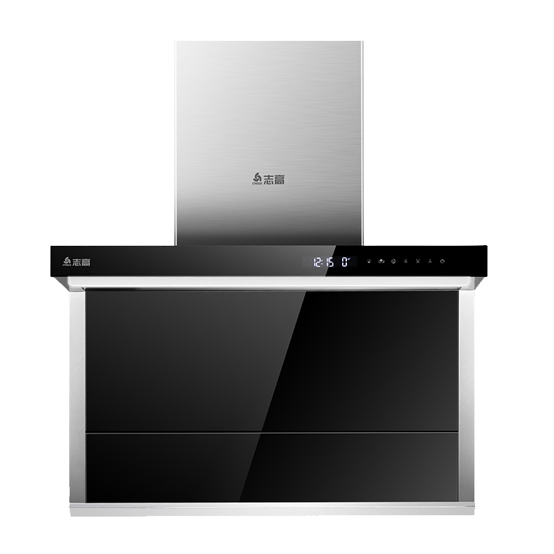 志高(CHIGO) 侧吸式抽油烟机CXW-200-F07(1719)家用大吸力智能体感免清洗顶侧两吸油烟机