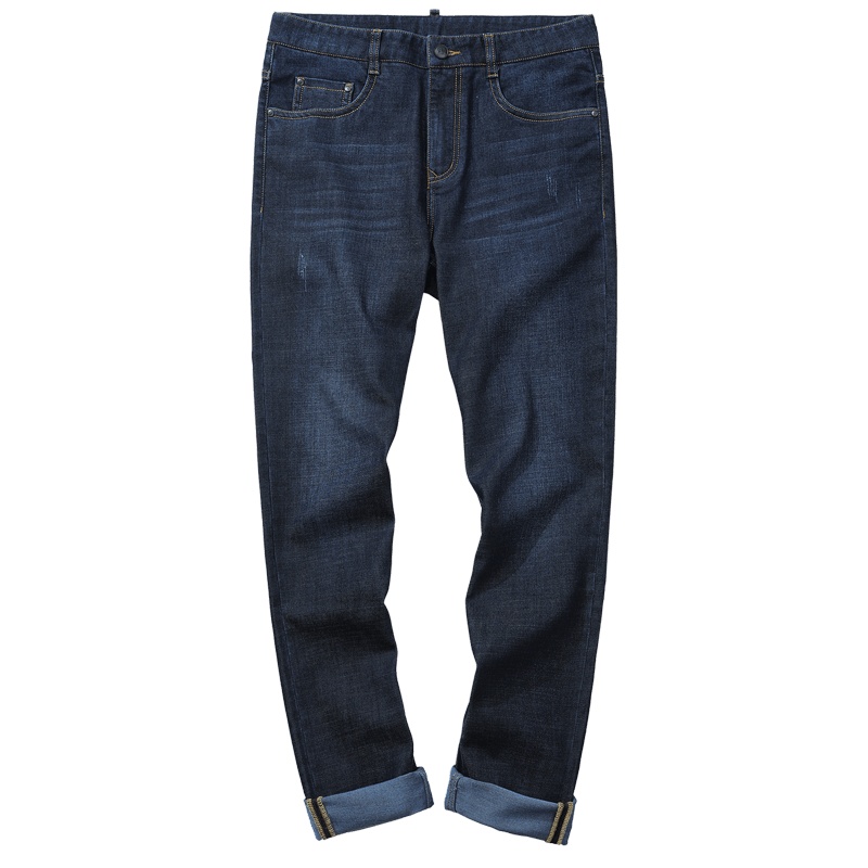 千纸鹤男士裤子水洗2019秋冬款新款韩版修身潮流牛仔长裤男80226