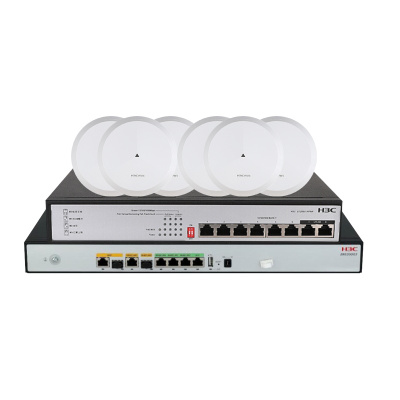 华三(H3C)中小企业办公智慧有线无线组网全屋WiFi套装 带机量200-300