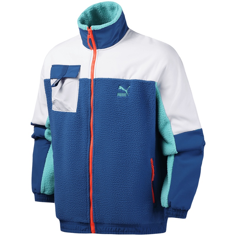 PUMA彪马男装运动服潮流绒面休闲外套596731