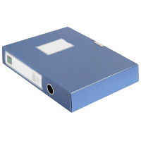 得力5603档案盒(黑)(只)党建资料盒 财务凭证 文件夹 收纳盒 奖状证书收集册 办公用品 文件盒 档案盒