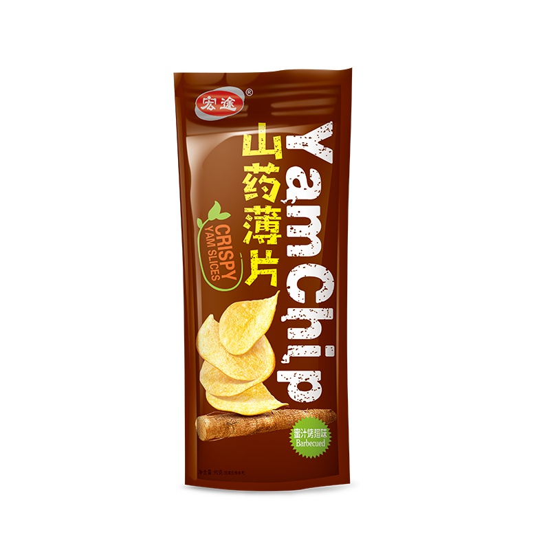 宏途山药薄片蜜汁烤翅味90g