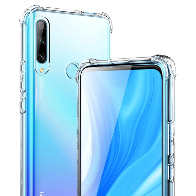 ESCASE 华为畅享10plus手机壳保护套TPU全包气囊防摔壳男女通用(有吊绳孔)ES-iP9系列 升级版透白