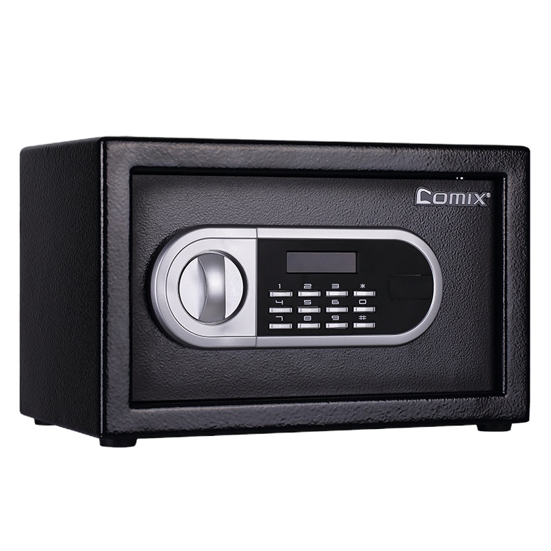 齐心 BGX-M/D-2825黑尊电子密码保管箱 金色 (单位：台）