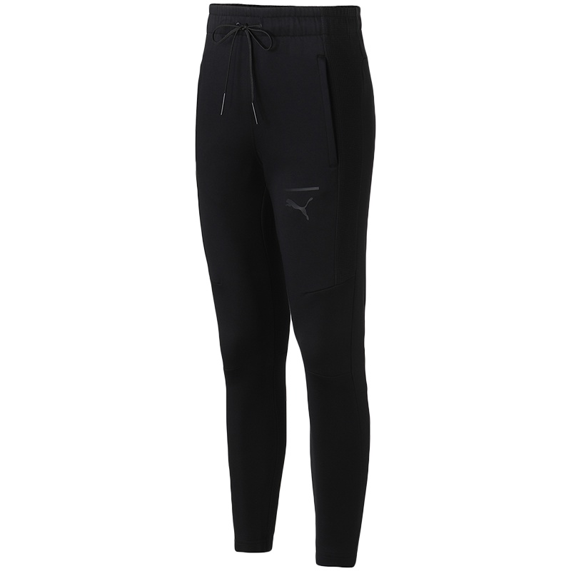 PUMA彪马运动长裤男裤收口健身卡休闲裤577664 L 57766401黑色