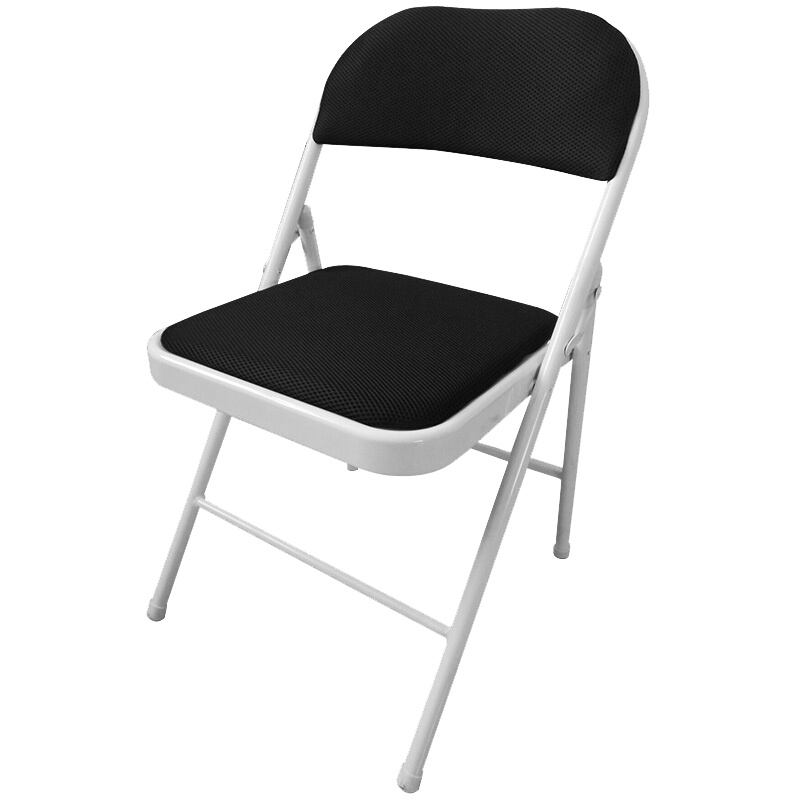 [一鹏]椅子 折叠椅 办公椅子 餐椅 电脑椅家用靠背椅 员工会议椅