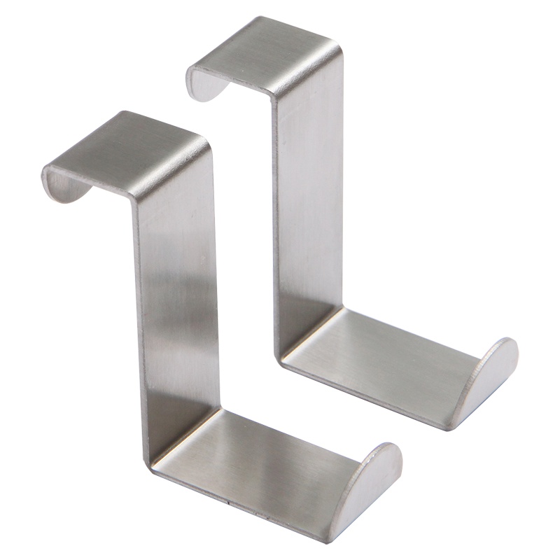 欧润哲 挂钩 不锈钢门后免钉挂钩 门背式衣帽挂抽屉挂钩套装