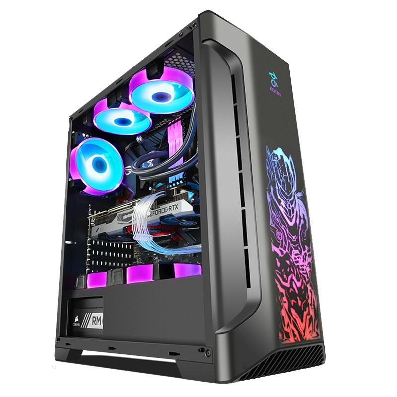 京天(KOTIN)Ryzen 7 3700X/RX5700/16G内存/256G硬盘台式主机组装电脑游戏主播设计家用办公苏宁自营
