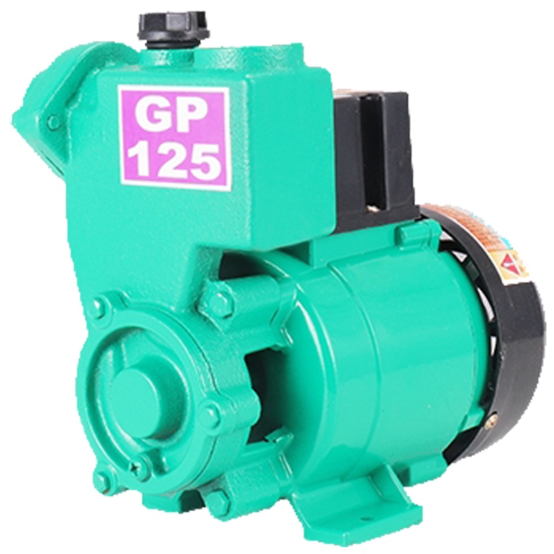 家用自吸泵大吸力水井自来水增压清水泵法耐单相离心泵铜线125W手动款