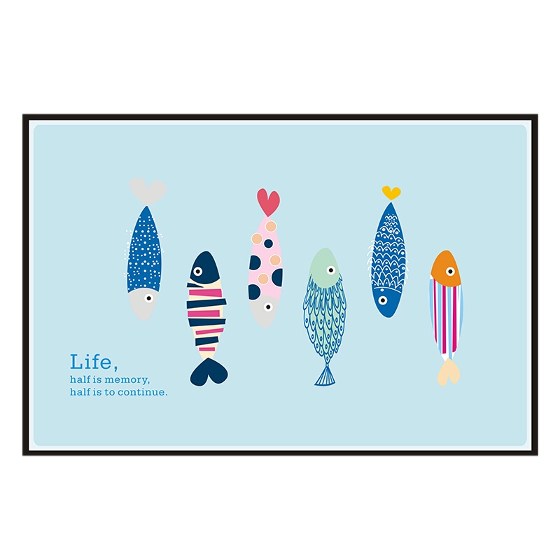 墨斗鱼 油烟贴半透明北欧盆栽60*90cm两片装2708 超大号厨房灶台油烟机防油贴纸防油烟贴耐高温自粘墙贴