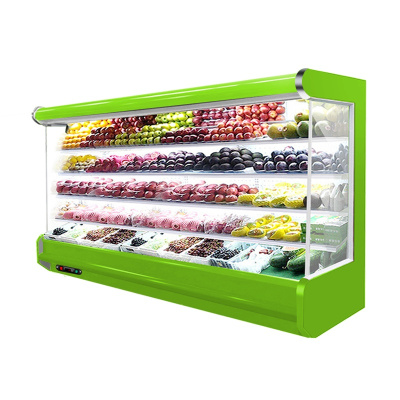 希冷(xilen)风幕柜水果保鲜柜展示柜超市便利店风冷立式2米3米4米酸奶