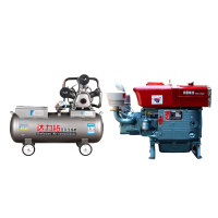 1.0516空压机+18匹柴油机