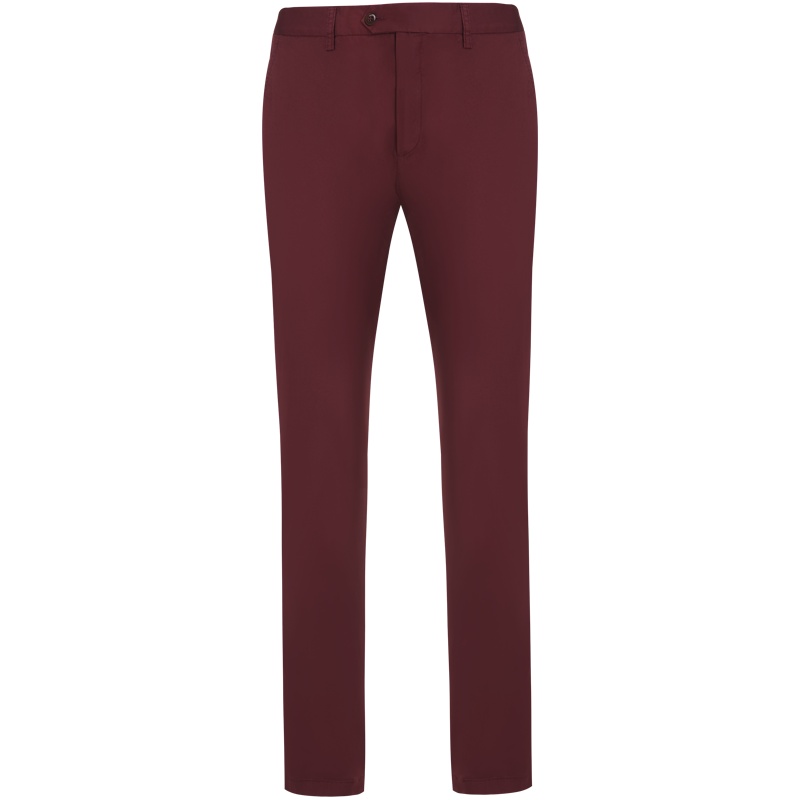 依文春季休闲裤男时尚纯色年修身长裤薄EB550793