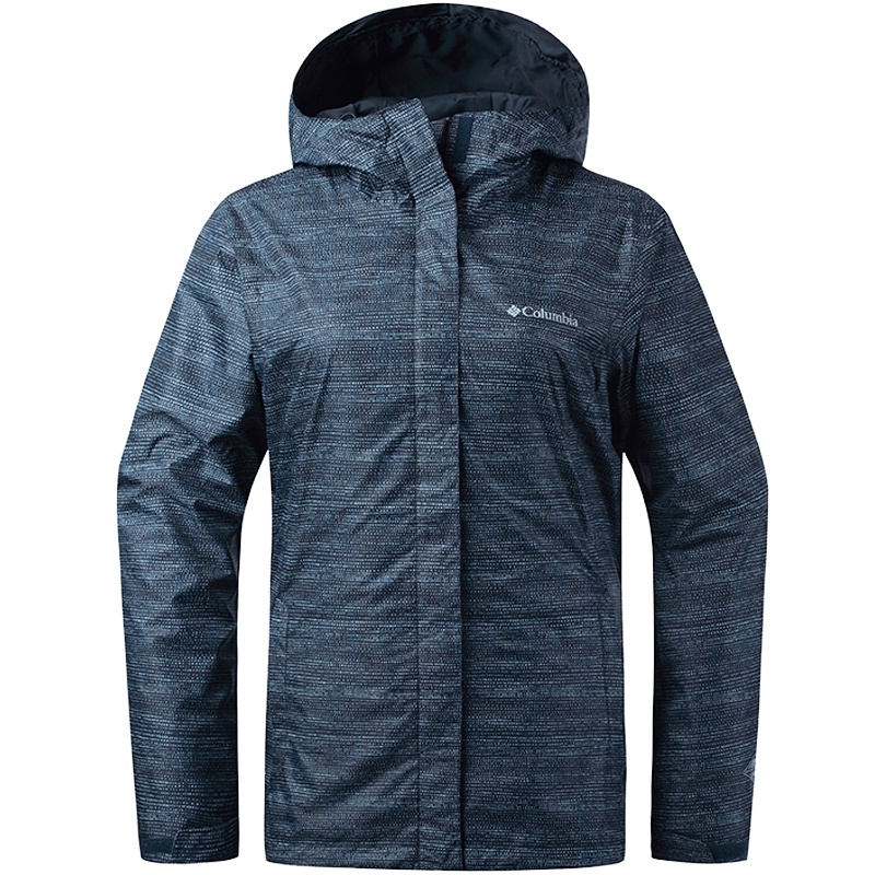 Columbia哥伦比亚户外春夏女款时尚迷彩防水冲锋衣 RR1017