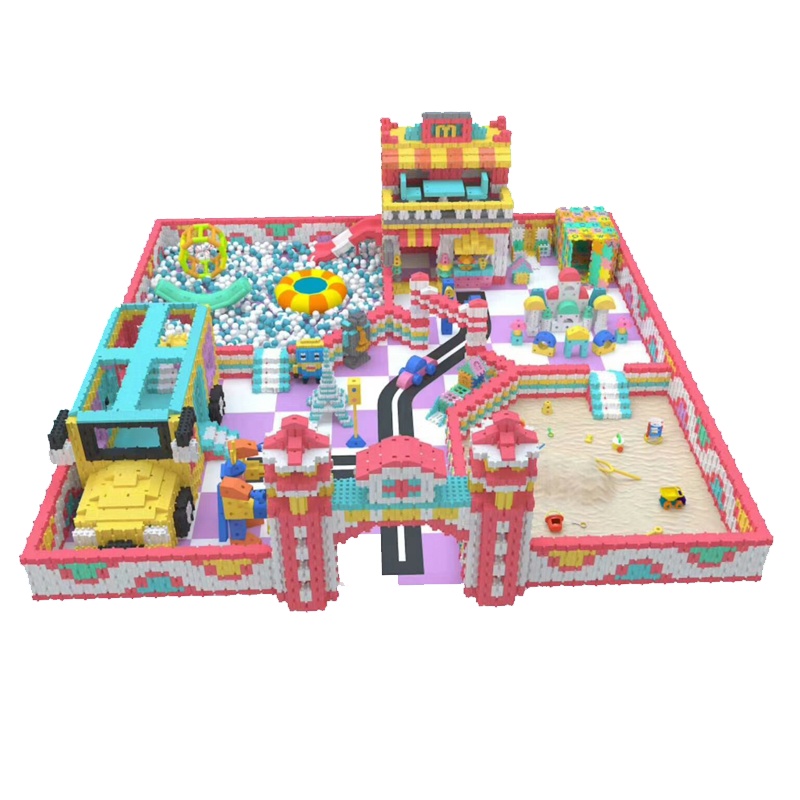 室内大号大型儿童epp泡沫积木城堡乐园儿童乐园积木方砖游乐场设备
