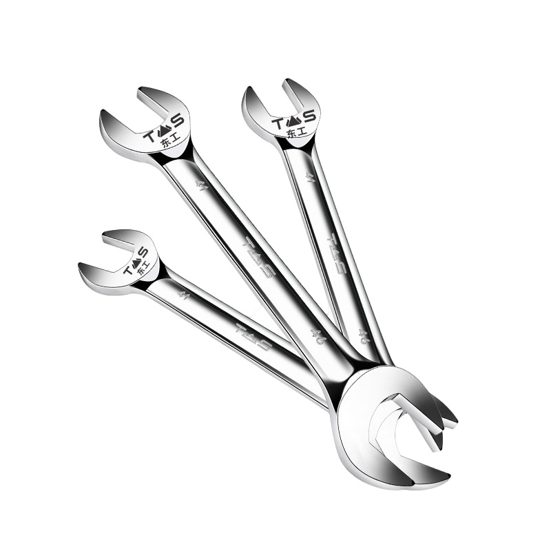 东工开口双头镜面呆头扳手 8-10mm