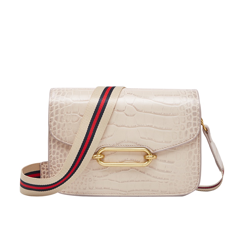 柏雅图(boyatu)真皮女包2019夏季新款牛皮斜挎包女小包百搭简约单肩包