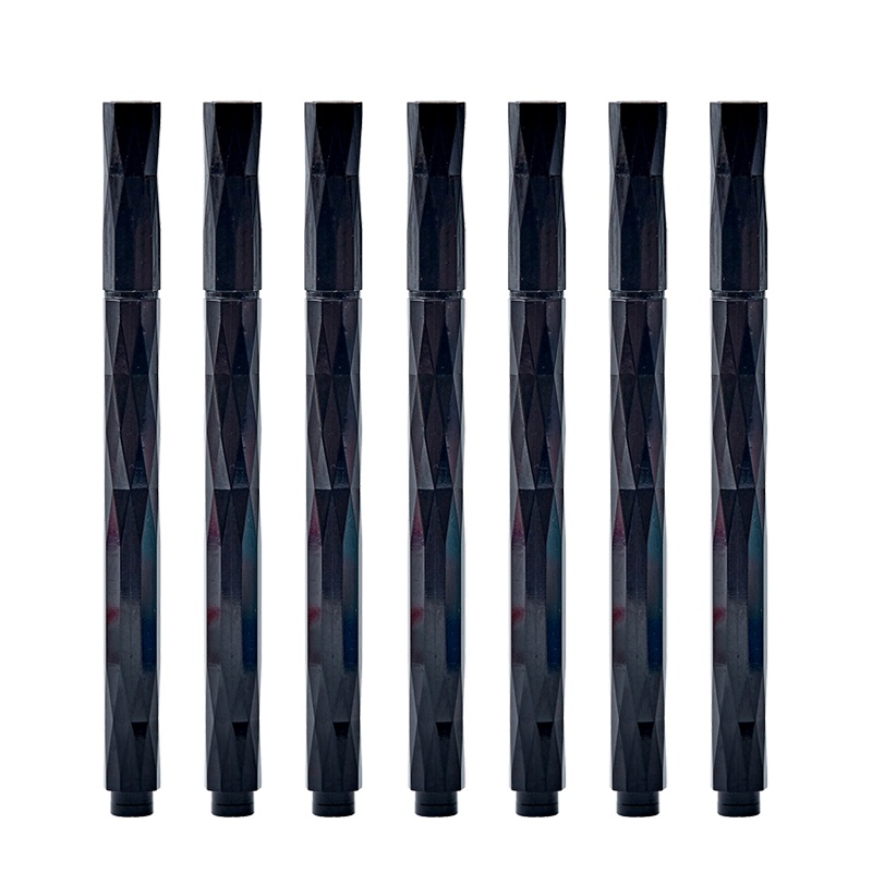 菱形镜面中性笔 7支装