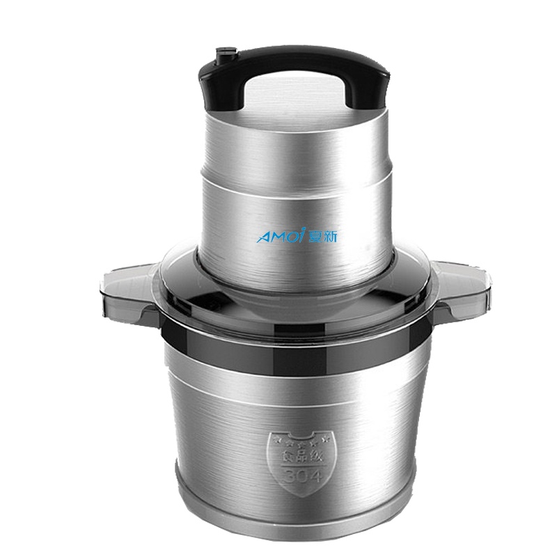 夏新(AMOI )6L绞肉机家用电动小型蒜蓉器碎肉机搅馅搅拌打肉机不锈钢绞馅机LG-SY6A