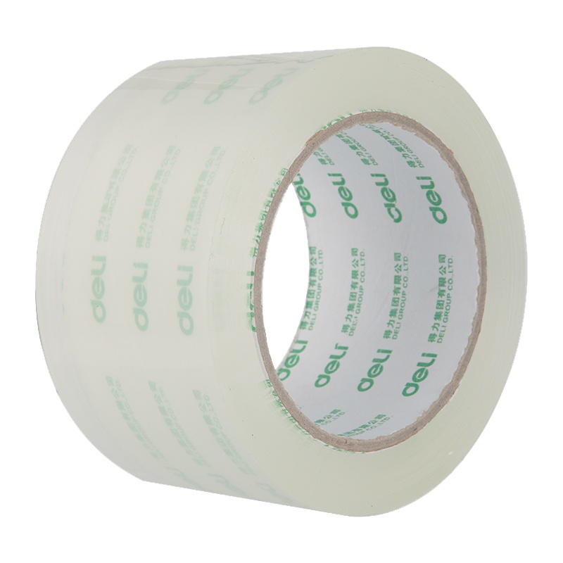 得力(deli) 30325 透明胶带封口封箱胶带60 *100y封箱带打包胶带宽胶带 6卷装