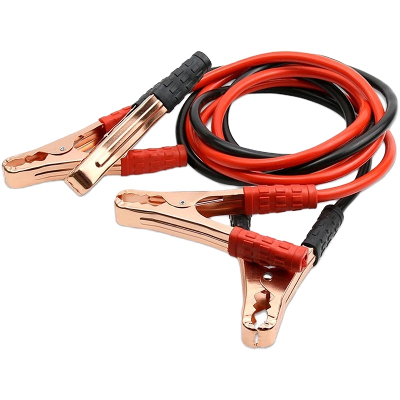 舒适主义[应急必用三件套]汽车打火线 拖车绳 手机车载支架 应用 打火线2米