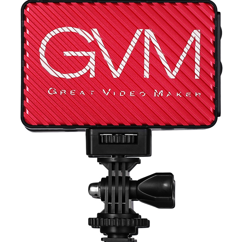 GVM-5S LED摄影灯摄影补光灯专业便携小型户外手持打光灯柔光灯