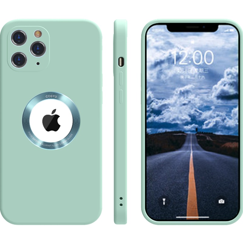 艾思度苹果12手机壳iphone12pro固态硅胶max创意mini情侣网红