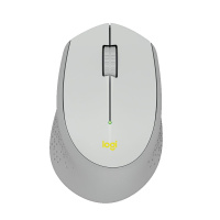 罗技(Logitech)M280无线轻音鼠标光电USB家用商务办公台式机笔记本电脑 灰色