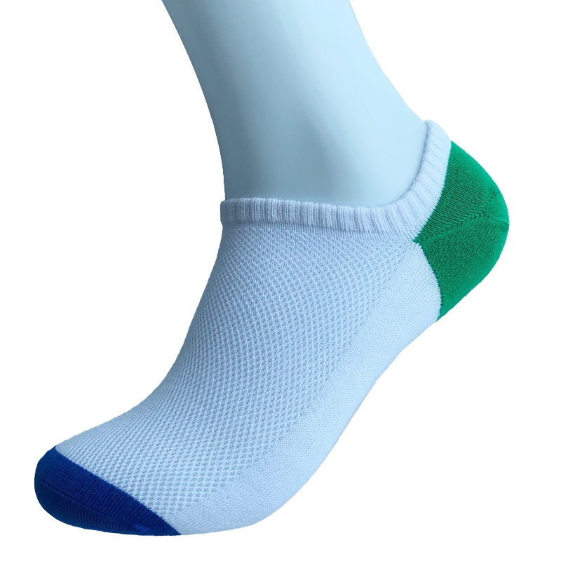 花花公子男士船袜时尚休闲多色棉袜子浅口6846-1双装