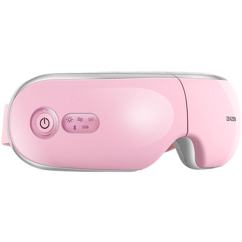 益森(ZEAZEN)眼部按摩仪护眼仪 眼睛眼部按摩器 学生按摩仪 智能热敷眼罩 时尚魅粉款