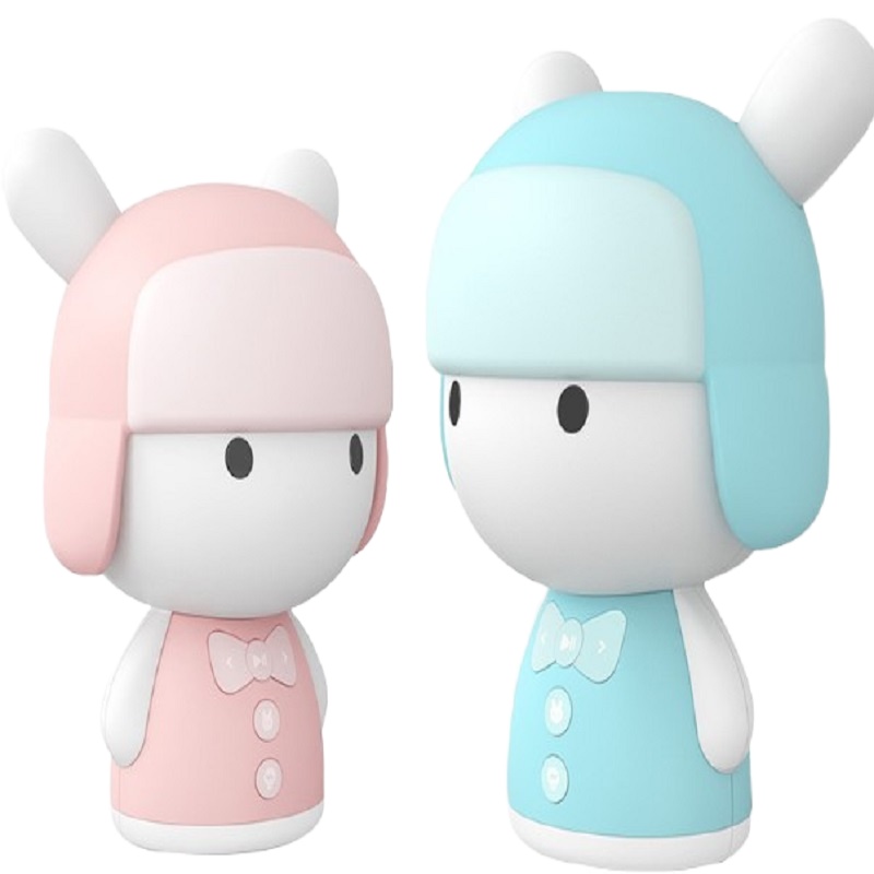 小米 米兔故事机mini-蓝牙版粉色 智能机器人儿童早教机婴儿益智玩具启蒙学习机智能语音点播