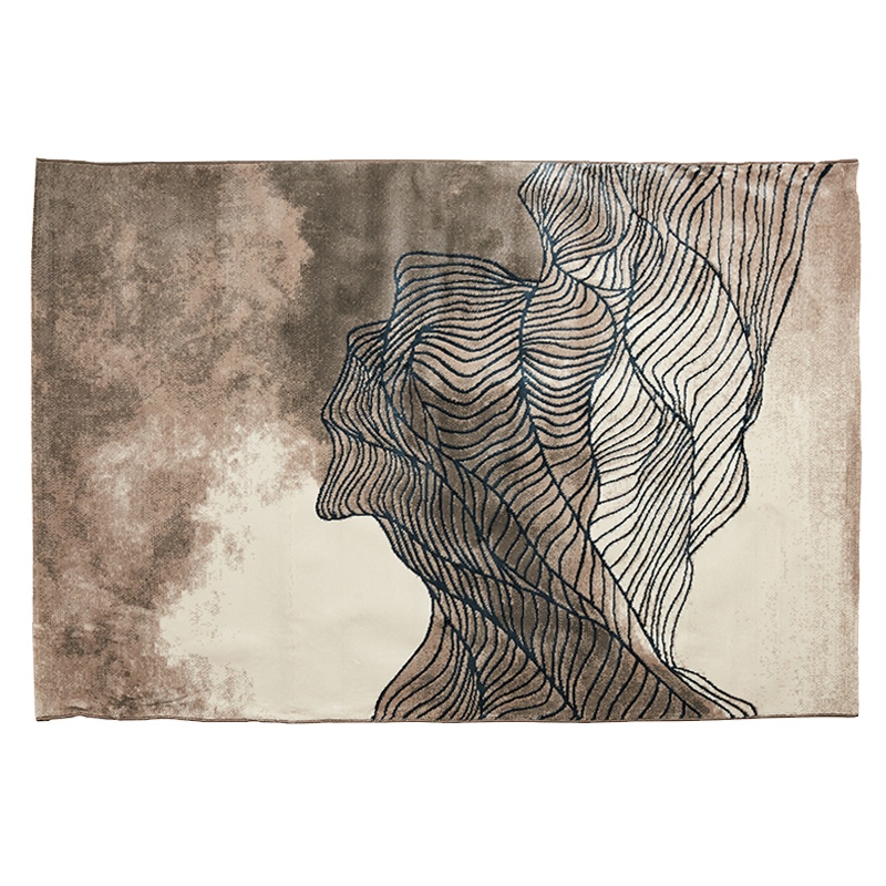 苏宁极物 时代鎏金丝光艺术地毯