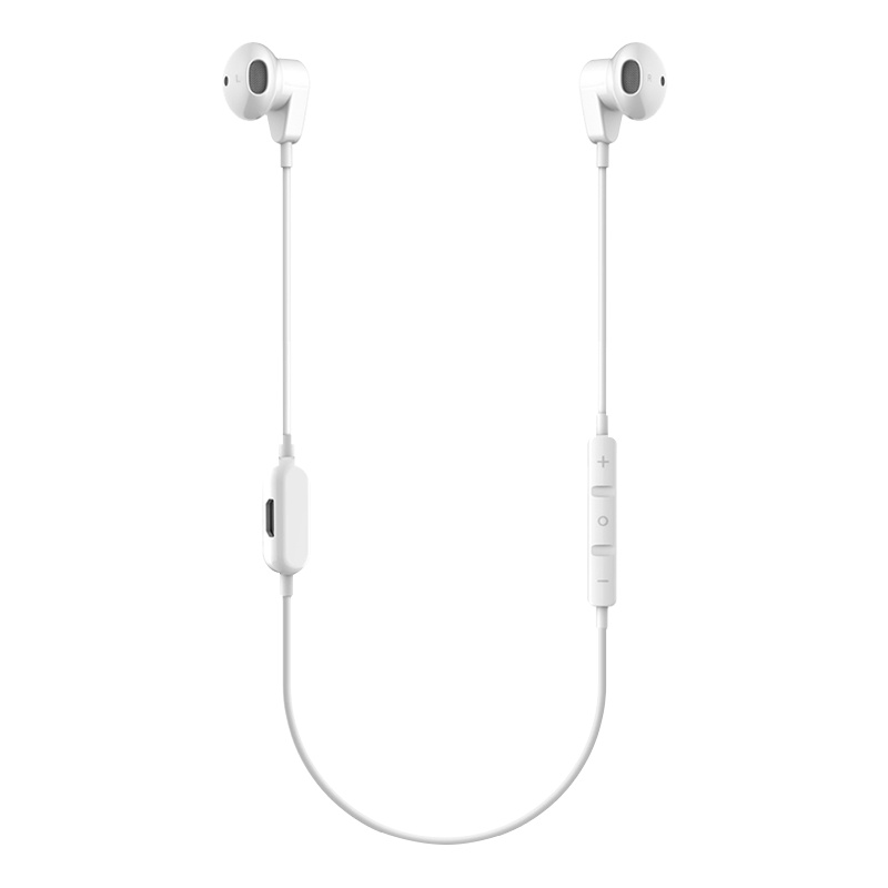 风悦 XY01无线蓝牙耳机双耳运动跑步挂脖式迷你入耳式手机耳机可通话耳麦超长待机耳塞安卓苹果OPPO小米通用 白色