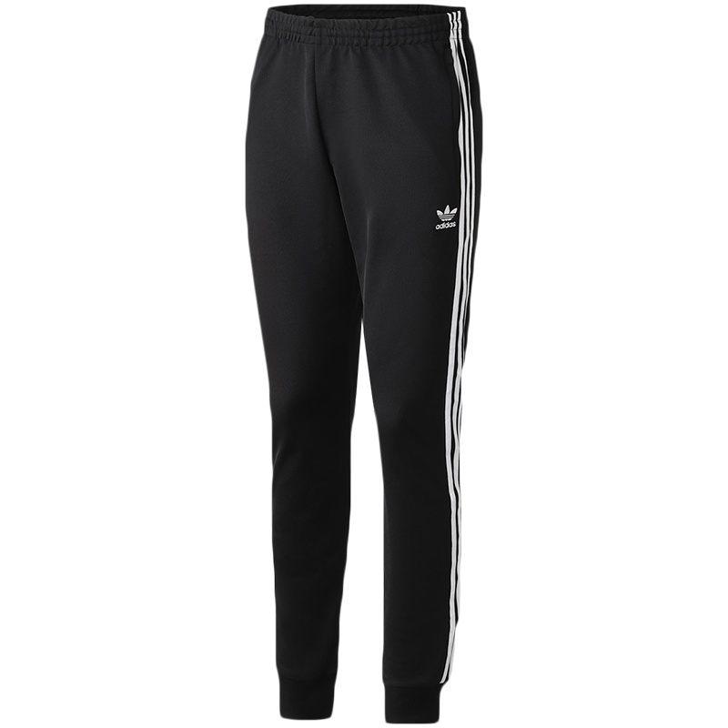 【自营】阿迪达斯三叶草男服运动长裤经典三条纹休闲运动裤GF0210